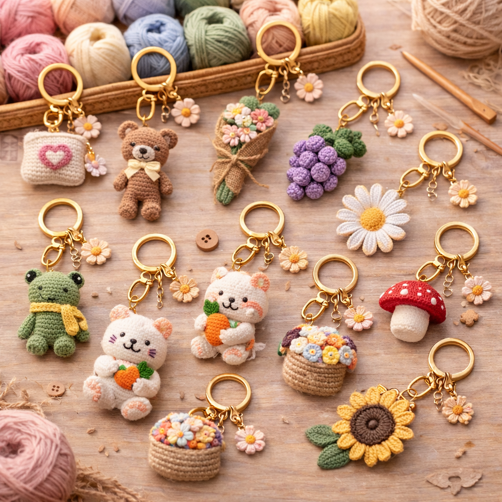 Crochet Keychains