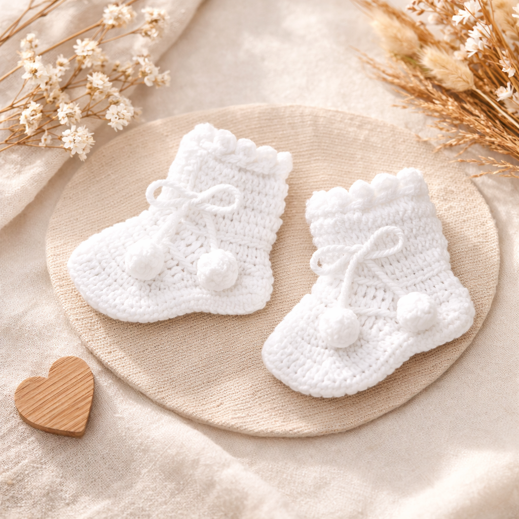 Hand-Knitted Hoodie Baby Outfit Set - Bright and Comfort (18-24 Months)